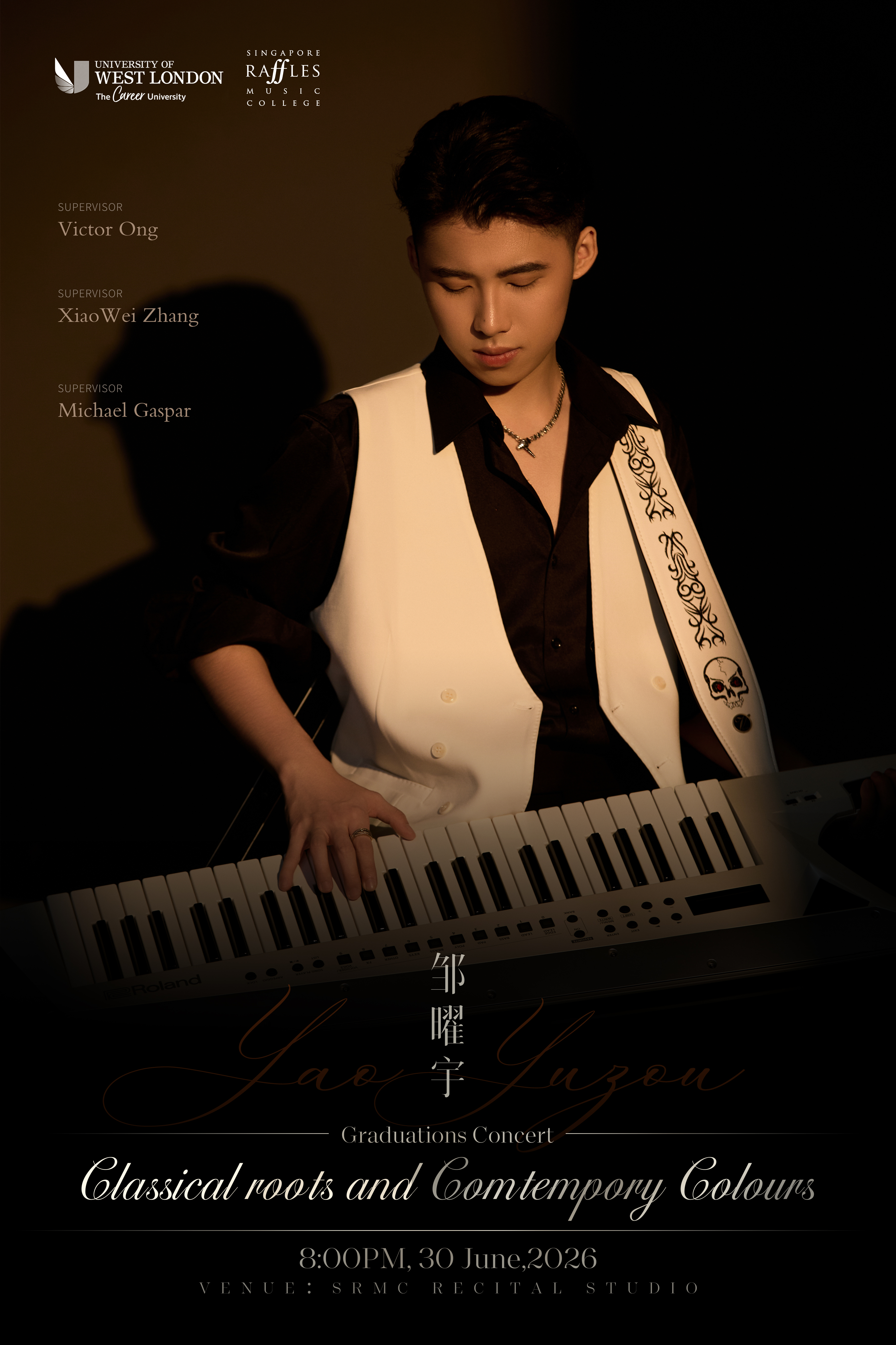 邹曜宇毕业音乐会：Classical roots and Contemporary Colours